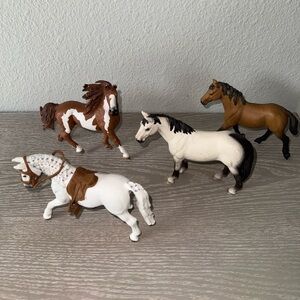 Vintage Schleich Horse LOT of 4